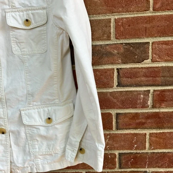 White Utility Jacket Talbots - Picture 6 of 8